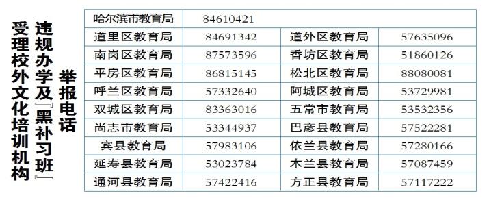 哈尔滨补课政策最新动态，调整与未来展望